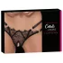 Cottelli - avatud stringid rõngastega - must - M/L