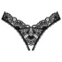 Obsessive Donna Dream - naiste avatud pitsist stringid - must