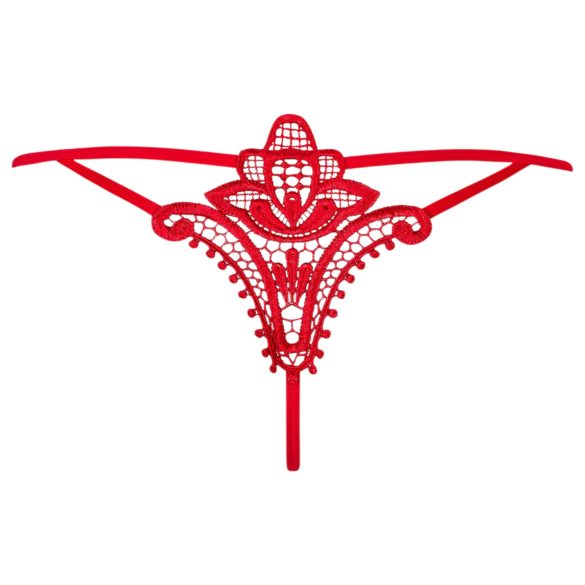 Obsessive Luiza - tulbaani stringid (punane) - L/XL