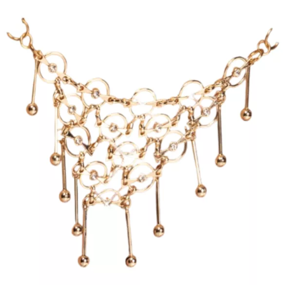 Cottelli - avatud string-tanga kaunistusega - must (S-L)