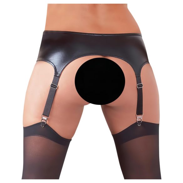 NO:XQSE - läikiv sukahoidja komplekt