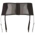 Cottelli Plus Size - pitsiline, paeltega sukahoidja (must)