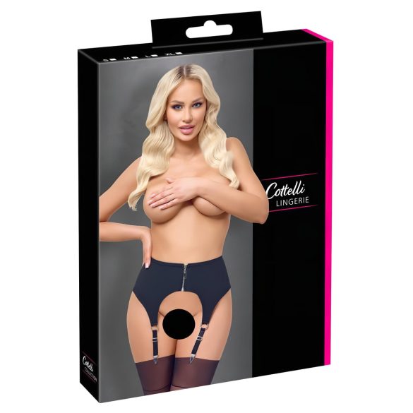 Cottelli - matt sukahoidja (must) - M