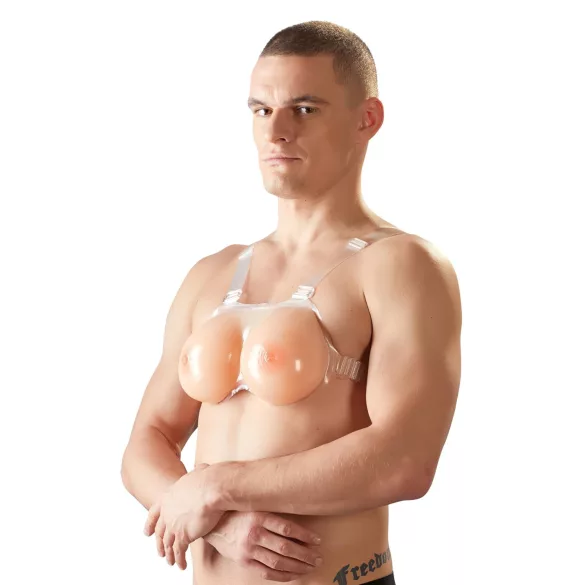 Cottelli - silikoonist push-up rinnahoidja rindu kinnitatav 2x600g