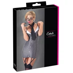 Cottelli - triibuline sekretärikostüüm - L