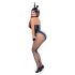 Cottelli Bunny - seksikas läikiv jänku kostüüm (5 osa) - M