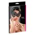 Cottelli - Tikandiga asümmeetriline mask (must)
