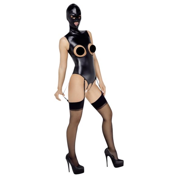 Bad Kitty - avatud body ja oraali mask - must - M
