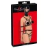 Bad Kitty - kehastrapide komplekt ja mask - must - L