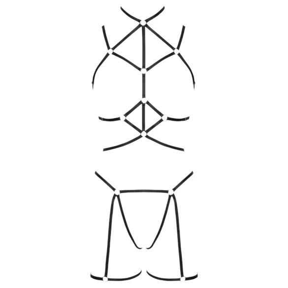 Cottelli - naiste keharakmed ja stringid - must - S-L