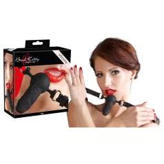 Bad Kitty - silikoonist suupeks väikese dildoga - must