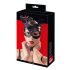 Bad Kitty - nahkne mask kividega - must (S-L)