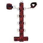 Bad Kitty - Asian arms to neck tie set (red and black)