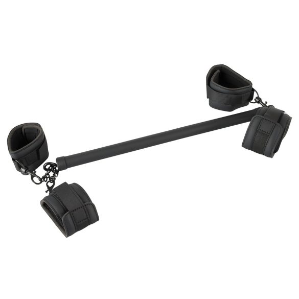 Fetish - kunstnahast köidikomplekt (6-os komplekt) - must