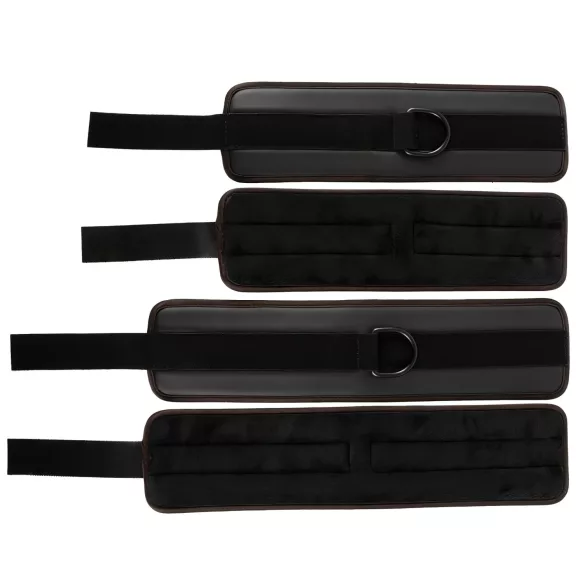 Vegan Fetish - voodi külge kinnitamise komplekt - must