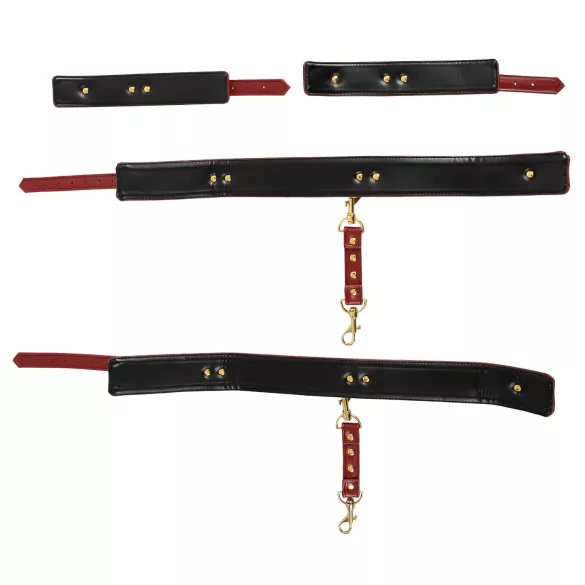 Bad Kitty - käerauad jalgadele kinnitamiseks - punane