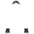 Bad Kitty - pitsiline sidumiseseade (4-osaline) - must