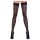 Cottelli Legwear - leopardimustriga sukk - must - 3