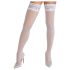 Cottelli - pitsiline lillemustriga sukk (valge) - 4/L