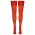 Cottelli - pitsiline, lillemustriga sukk (punane) - 3/M-L