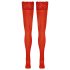 Cottelli - pitsiline, lillemustriga sukk (punane) - 3/M-L