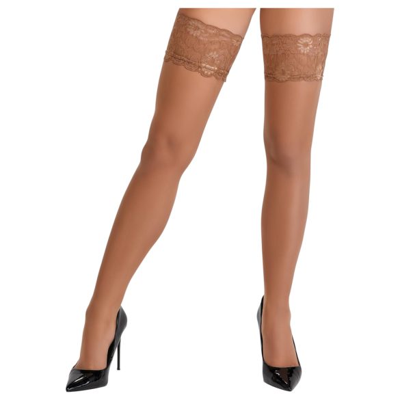 Cottelli - pitsiline lilleline sukk (naturaalne) - 3/M-L