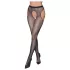 Cottelli Legwear - avatud sädelevad sukkpüksid - mustad (S-L)