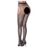 Cottelli Legwear - avatud sädelevad sukkpüksid - mustad (S-L)