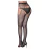 Cottelli Legwear - avatud sädelevad sukkpüksid - mustad (S-L)