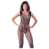 NO:XQSE - avatud võrkbodysuit - must, S-L