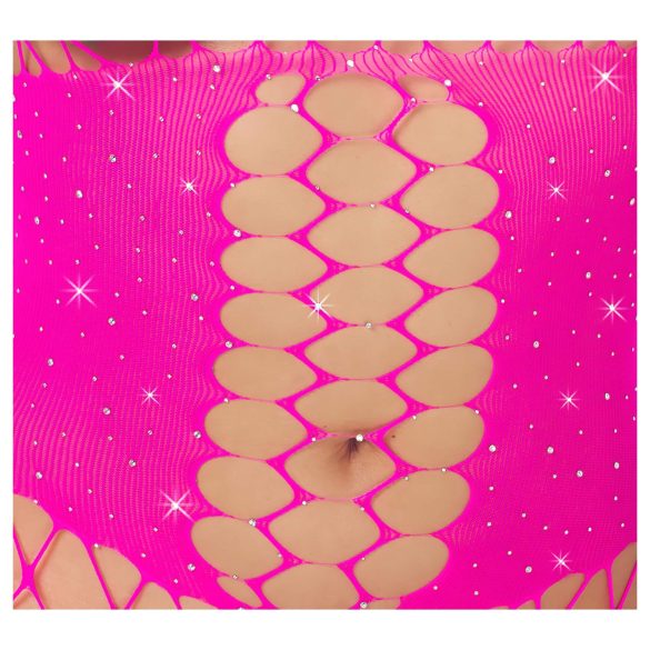 Cottelli - võrkkostüüm naistele - roosa - S-L