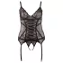 Cottelli - naiste pitsist topp paeltega - must