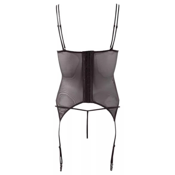 Cottelli - muudetav sukahoidjaga topp (must)
