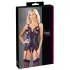 Cottelli - avatud pitsist pluus ja stringid - must - L