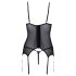 Cottelli - Pärliga avatud top (must) - M