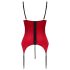 Cottelli - pitsiline push-up ülaosa komplekt (punane) - M
