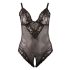 Cottelli Plus - pitsiline bodi (must) - XXL