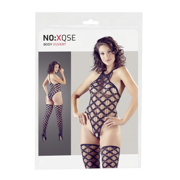 NO:XQSE - laineline bodi ja sukkade komplekt - must (S-L)