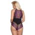 Cottelli Plussuuruses - lilleline body (must-lilla) - 4XL