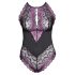 Cottelli Plussuuruses - lilleline body (must-lilla) - 4XL