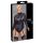 Cottelli Bondage Plussis - pitskäistega body (must) - 3XL