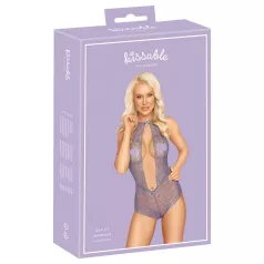 Kissable - pitsist kaelarihmaga body - lilla - L/XL