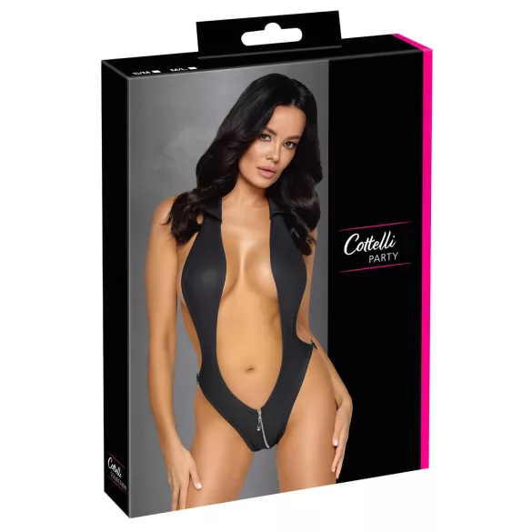 Cottelli Party - kraega bodi - must - M/L