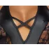 Cottelli Party - naiste body - lillemustriga, must - XL