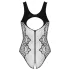 Obsessive - naiste avatud läbipaistev body - must - S-L