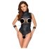 Cottelli Bondage - avatud rinnaosaga body (must) - M