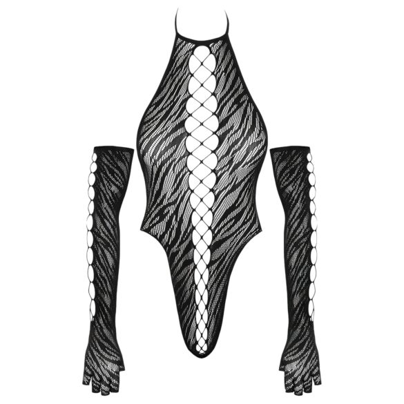 Cottelli - naiste bodi kinnastega - must - S-L