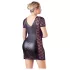 Cottelli Plus Size - pitsist lipsuga öökleit - must - 2XL