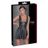 Cottelli - laineline kleit vööga (must) - XL