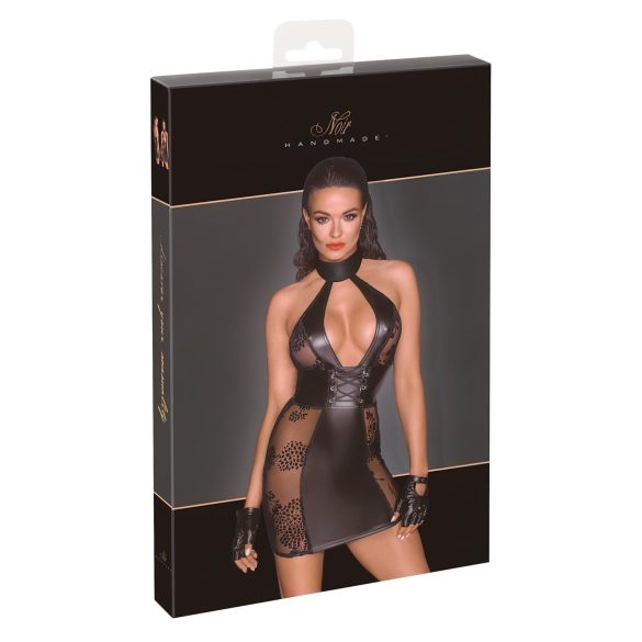 Noir - nööpidega minikleit (must) - L